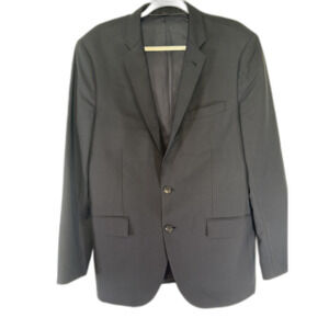 J.Crew Ludlow Loro Piana‎ Italian Wool Suit Jacket Blazer 42R Black